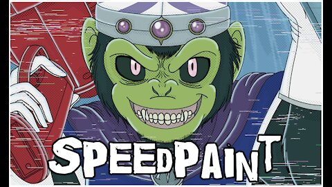 Mojo Jojo || PowerPuff Girls Speedpaint