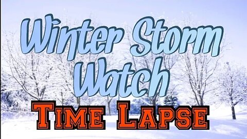 Snowfall Dec 22-23 2022 | Time-lapse