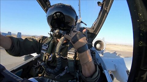 A-10 Thunderbolt II Cockpit Footage