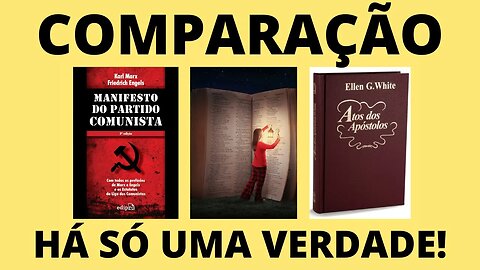 COMPARAÇÃO: o MANIFESTO COMUNISTA, a BÍBLIA e ATOS DOS APÓSTOLOS. HÁ SÓ UMA VERDADE. Leandro Quadros