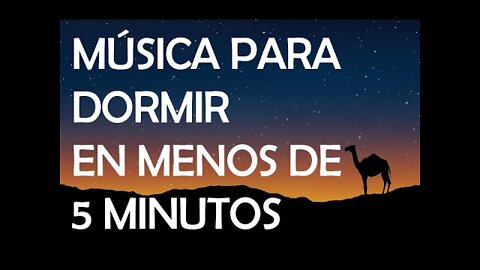 Música para dormir rápido EM MENOS DE 5 MINUTOS