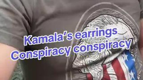 Kamala's Earrings Conspiracy Conspiracy