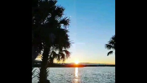 Sunset at Mike McCue Park and Boat Ramp Jacksonville Beach, FL