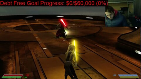 Yoda VS Starkiller In A Battle With Live Commentary In Star Wars Jedi Knight Jedi Academy