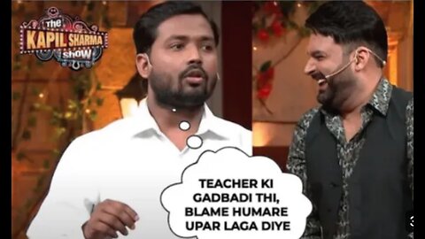 Khan Sir | Khan Sir Patna | The Kapil Sharma show | Kapil Sharma Comedy | Comedy Scene