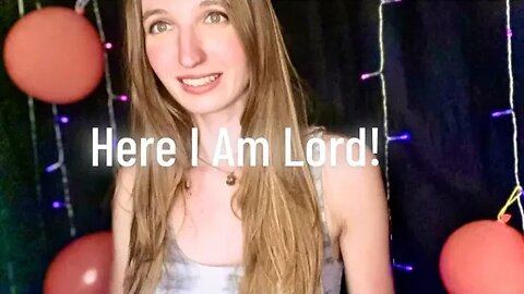 Here I Am Lord Hymn Cover