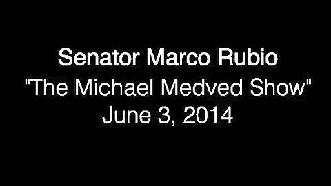 Rubio Discusses VA Reform Bill, Taliban Prisoner Release With Michael Medved