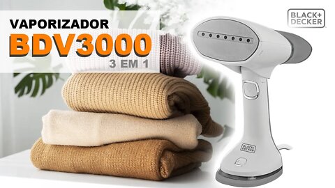 Vaporizador BDV3000 - O melhor do mercado? - Passadeira a vapor.