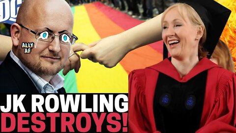 WOKE Dc Comics Writer Gets ROASTED By JK ROWLING! TWITTER Loses It's MIND And EATS THEIR OWN!