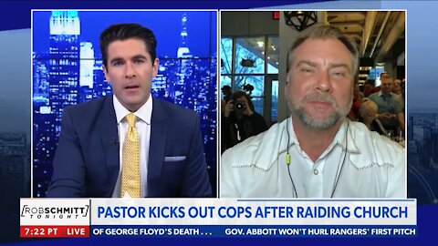 Pastor Kicks Cops Out of Church & Explains Why in Interview