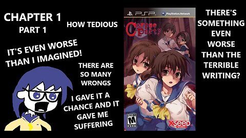 Corpse Party PSP: Even The Start of This Game is Irritating, Why is The Dialogue So Dumb? | CH1 P.1