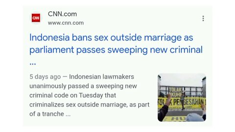 How will tourist deal with Indonesia banning sex out of wedlock?