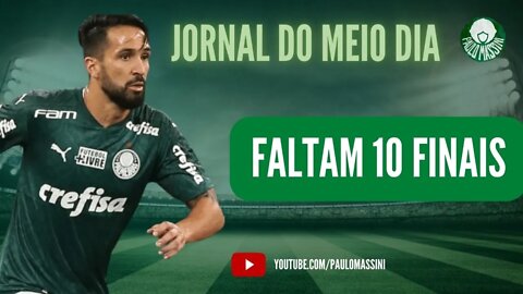 JORNAL DO MEIO-DIA - AO VIVO! PALMEIRAS VOLTA AOS TREINOS PARA AS 10 FINAIS RESTANTES DO BRASILEIRO