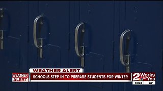 Schools step in to prepare students for winter