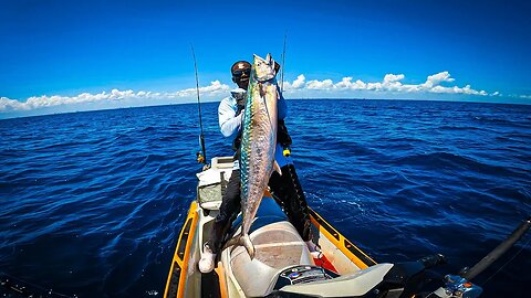 How I catch Giant fish on a Small Watercraft