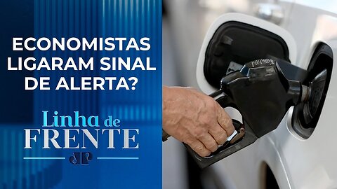 Gasolina mais cara que diesel e prévia do PIB em pior queda preocupam economia? | LINHA DE FRENTE