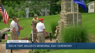 The Delhi Twp. Memorial Day ceremony is on...line