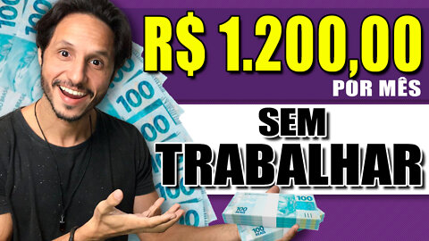 😎 [PASSO A PASSO] - COMO GANHAR R$1.200,00 POR MÊS DE RENDA PASSIVA .