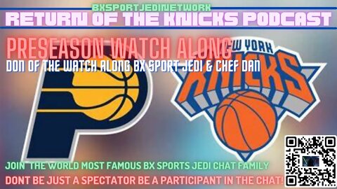 🏀PRESEASON BASKETBALL New York Knicks VS Indiana Pacers WATCH ALONG