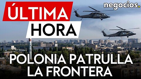 ÚLTIMA HORA | Aviones polacos patrullan la frontera ucraniana tras los ataques rusos en Leópolis