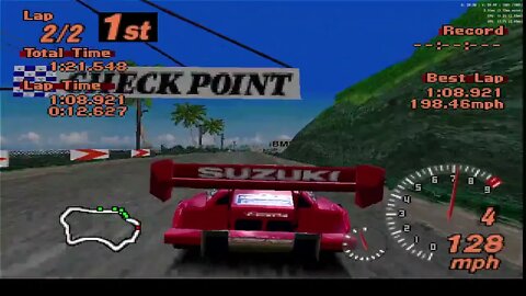 Gran Turismo 2 arcade: race 1