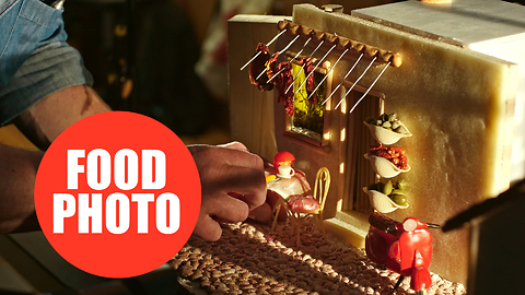 Check out these mouth-watering sculptures of cities made of food!