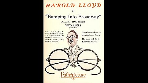 Movie From the Past - Bumping Into Broadway - 1919