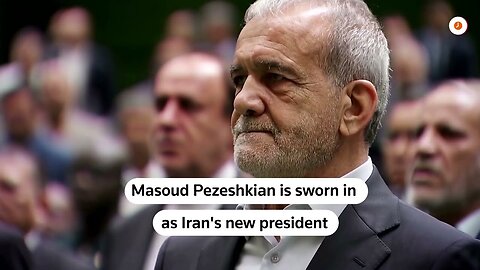 Masoud Pezeshkian sworn in as Iran's new president | REUTERS