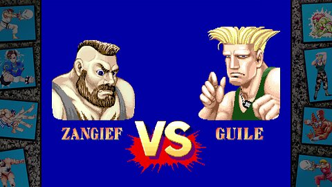 Street Fighter 30th Anniversary Collection: SFII' CE (Steam) - Zangief vs. Guile