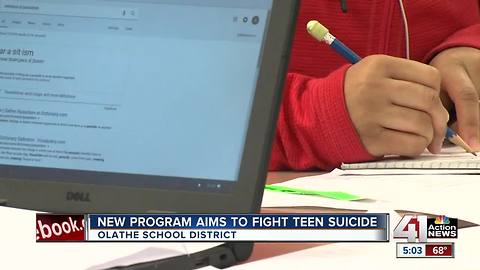 Olathe schools launch suicide prevention program