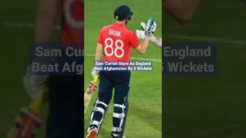 T20 World Cup, England vs Afghanistan... Sam Curran Stars As England Beat Afghanistan By 5 Wickets.