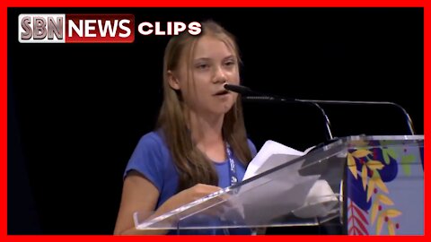 Greta Thunberg Says "Blah Blah Blah" and the Crowd Cheers.- 4113