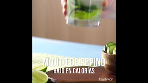 Cucumber Mojito Low Calorie