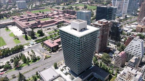 Southern Cross Building in Santiago, Chile