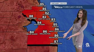 South Florida Friday afternoon forecast (3/27/20)