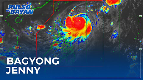 Bagyong Jenny, bahagya pang lumakas; Signal no. 1, itinaas sa Batanes.