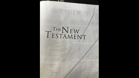 The Bible reading of the day the New Testament series Mathew 14:22-36