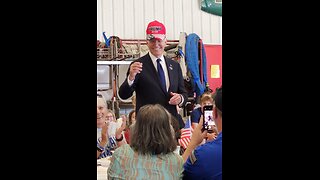 Joe Biden Puts on Trump 2024 Hat While Visiting Firefighters in Pennsylvania