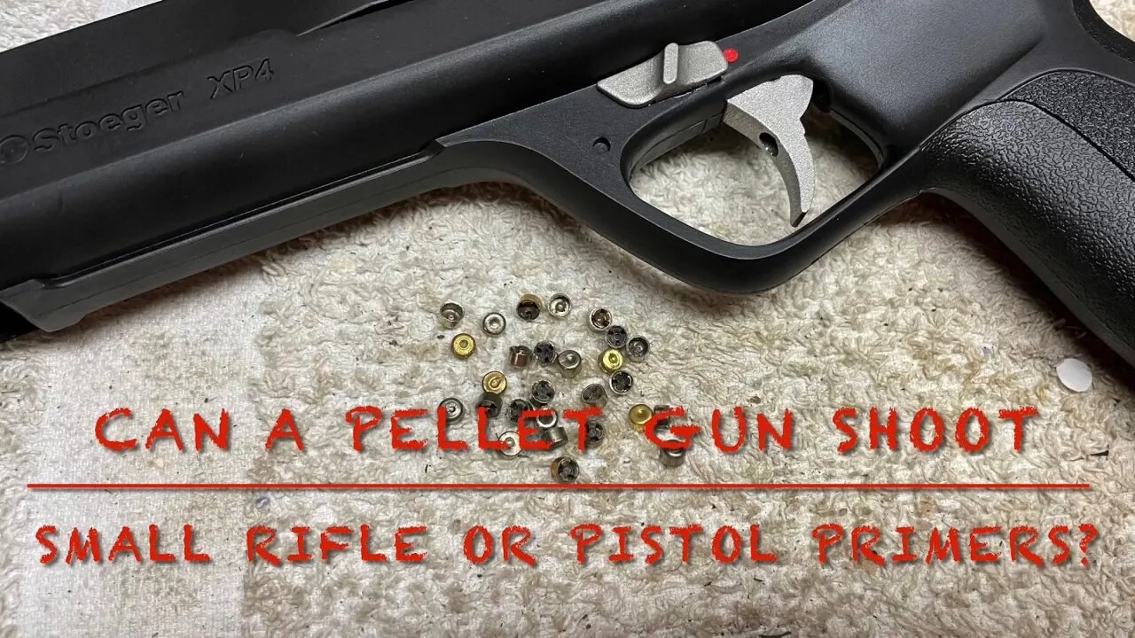 The Science Channel Can a .177 pellet gun shoot used small pistol or