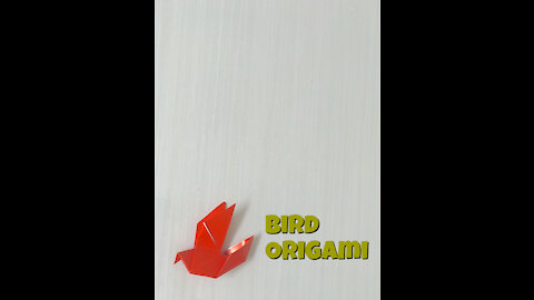 BIRD ORIGAMI