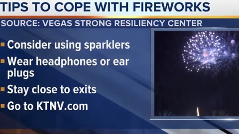 Resiliency Center offers tips to help 1 October survivors cope with fireworks