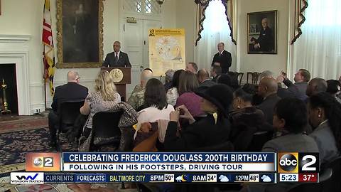 Hogan proclaims 2018 as 'The Year of Frederick Douglass'