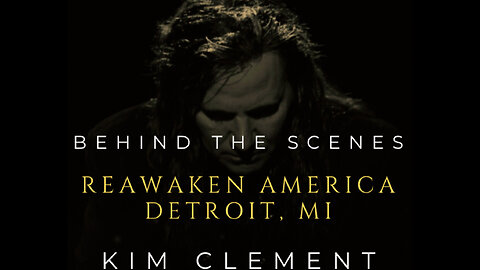 Kim Clement Prophecies at the Rewaken America Tour - Detroit, MI - Behind The Scenes