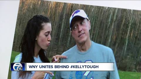 Messages of #KellyTough return as former quarterback battles cancer again