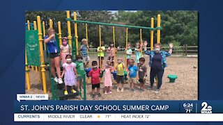 Good Morning Maryland from St. John's Parish Day School Summer Camp