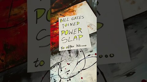 PowerSlapLeague Signed Bill Gates: Miss This at Your Own Risk!🚀🤣