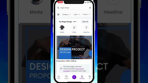 How To Use Canva Magic Design | AI Templates #canva