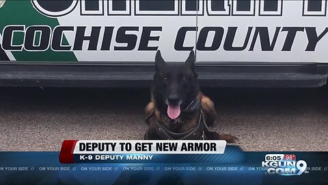 Cochise County Sheriff's K9 to get body armor