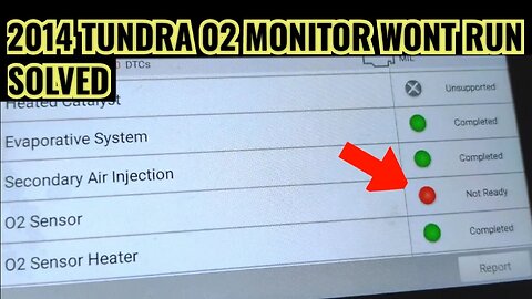 2014 TUNDRA 02 MONITORS WONT RUN