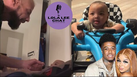 Chrisean Jr in his walker and Papa Blue feeding him baby food! Aunties send more gifts! 04.09.2024